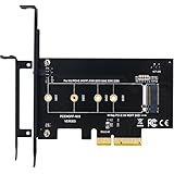 Mailiya M.2 PCIe to PCIe 3.0 x4 Adapter - Support M.2 PCIe 2280, 2260, 2242, 2230