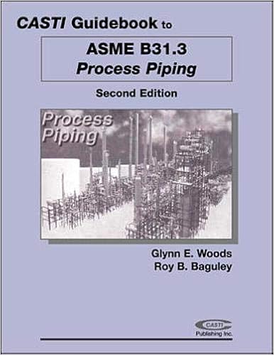 Casti Guidebook To Asme B31 3 Process Piping 2nd Edition Casti Publishing 0639785323037 Amazon Com Books