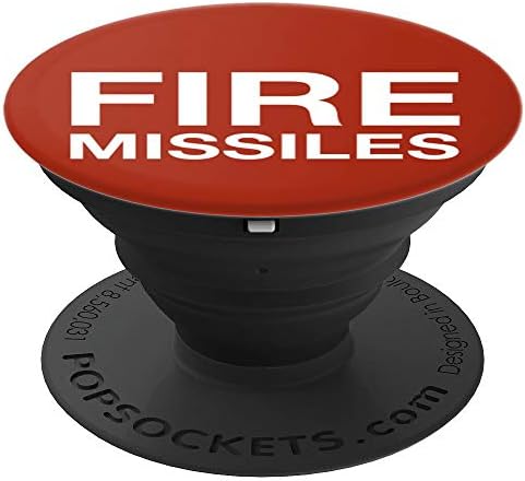 Fire Missiles button phone socket - PopSockets Grip and Stand for Phones and Tablets