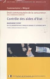 Contrôle des aides d'État