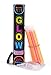 Giraffe - Glow Sticks Bulk Party Favors 111pk with Connectors - Glow in The Dark Bracelets Party Supplies - Neon Party Glow Necklaces (111 Count)
