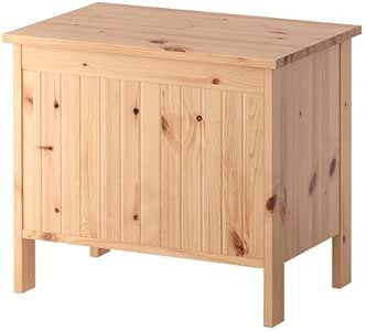 IKEA Silveran - banco de almacenamiento, de color marrón claro: Amazon