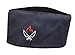 10oz apparel Mesh Top Chef Skull Hat with Piping (Charcoal/Chef Knifes)