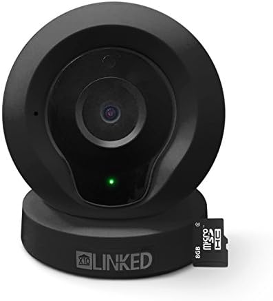 X10 LINKED LQ2 Wireless IP Camera, Baby Monitor and Home Security Cam, 720P HD, P2P Network Camera, Video Monitoring and Recording, Night Vision. Compatible with iphone, android. 8GB SD card (Black).