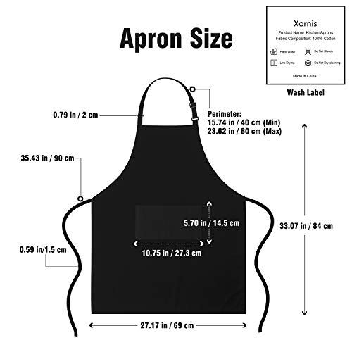 6 Xornis+Adjustable+Pockets+Cooking+Restaurant