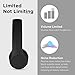 LilGadgets Connect+ Foldable Kids Headphones for School - On-Ear Wired Headphones with Mic - Volume Limited, Noise Reduction & SoftTouch Padding - SharePort Technology for Multiple Kids - Black