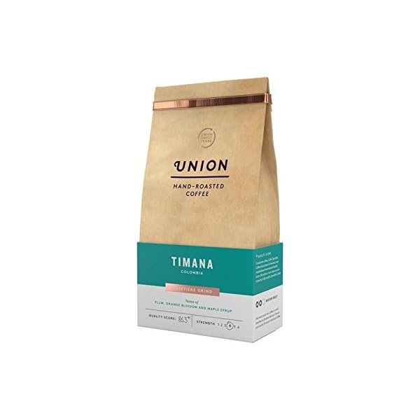 Vereinigung Kaffee Mittlere Röstung Kaffeebereiter Mahlen - Timana Kolumbien 200G - Packung mit 6