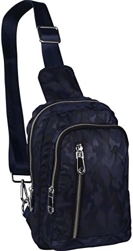 Backpack Purse Crossbody Chest Shoulder Small Sling Bag for Men &amp; Women Fits iPad Mini