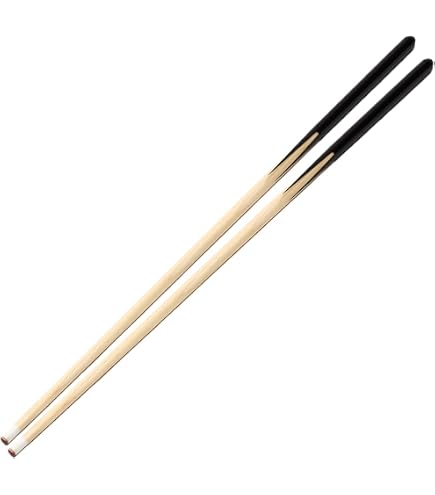 Mizerak Queue De Billard Pont – Aluminium 5 Positions, Virole 12 Mm, Pointe En Cuir, Manche Peint – 2 Pièces, Pour Billard Américain