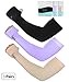 SHINYMOD 3 Pairs Arm Sleeves Compression UV Sun Protection UPF50+ Cooling Sports Sleeves for Men Women Cycling Golf
