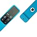 Remote Case for Apple Tv 4th / 5th 4K Generation, Akwox Light Weight [Anti Slip] Shock Proof Silicone Remote Cover Case with Lanyard (Blue) -not for Series 6th Gen 2021