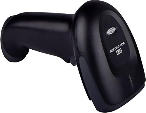 Metapace S-62 Barcode-Scanner Kabelgebunden 1D, 2D Imager black Hand-Scanner USB