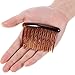 Gejoy 12 Pieces Plastic Teeth Hair Combs Tortoise Side Comb Hair Accessories(Black, Dark Brown)