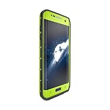 Galaxy S7 Edge Waterproof Case, Caka Full-body Underwater Waterproof Snowproof Shockproof Dirtproof Durable Full Sealed Protection Case Cover for Samsung Galaxy S7 Edge - (Green)