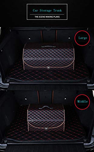 BingooPan Trunk Organizer for Car Organizers and Storage Trunk Organizer Collapsible (Large)