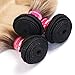 Nadula 10A Brazilian Blonde Body Wave Weave Remy Virgin Human Hair 1 Bundle Body Wave T1b/613# Ombre Blonde Hair Weft Extensions (10inch)