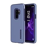 Incipio DualPro Samsung Galaxy S9+ Case with Shock-Absorbing Inner Core & Protective Outer Shell for Samsung Galaxy S9 Plus (2018) - Iridescent Light Blue