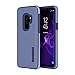 Incipio DualPro Samsung Galaxy S9+ Case with Shock-Absorbing Inner Core & Protective Outer Shell for Samsung Galaxy S9 Plus (2018) - Iridescent Light Blue