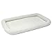 MidWest Homes for Pets QuietTime Dog Bed – White Fleece Bolster, Ultra-Soft and Machine Washable, Fits 48-Inch Crates and Carriers, for Extra-Large Breed Dogs