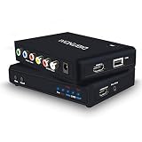 DIGITNOW! HD Game Capture/HD Video Capture Device, HDMI Video Converter/Recorder for PS4, Xbox One/Xbox 360,LiveTV,PVR DVR and More,Support HDMI/YPbPr/CVBS Input and HDMI Output,Full HD 1080p 30fps