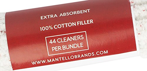 Mantello Hard Bristle Pipe Cleaners, 4 Bundles, 176 Count