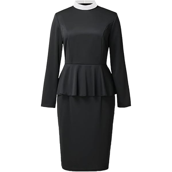 Ladies Clergy Shirt Includes Banded Collar Short Sleeves Wrinkle Resistant