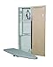 Iron-A-Way Built-In Ironing Center with 42 Inch Swiveling Ironing Board, Electrical System, Hot Iron Storage and Flat Maple Veneer Door-AE42WDU