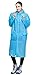 AIRCEE Lightweight Easy Carry Poncho Wind Hooded Jacket Raincoat (Blue)