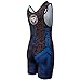 KO Sports Gear Blue Dragon Wrestling Singlet