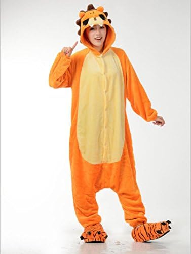 HYY@ Kigurumi Pajamas/lion cartoon flannel one-piece Pajamas in mink/Cosplay clothing , s