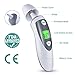 Habor FDA 1 Second Medical Forehead Ear Thermometer Fever Infrared Digital Thermometer Instant and Accurate IR Clinical Thermometer for Baby Infant Kids and Adults