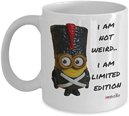 Funny Quote I Am Not Weird I am Limited Edition 11oz Ceramic Coffee Mug For Gift