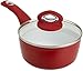 Bialetti Aeternum Red 7199 Sauce Pan, 2-Qt