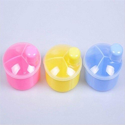 Ligntean Toddler Infant Portable Storage Milk Feeding Box Food Container Milk Powder Dispenser Formula Dispenser