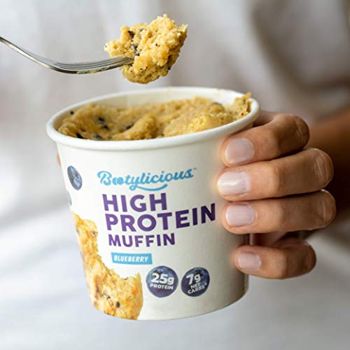 Bootylicious HighProtein Muffin 25g Protein, 7g Net Carbs, Gluten