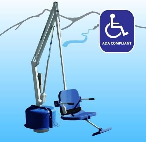 Aqua Creek Products F-600TLNA Titan 600 Heavy Duty Lift without Anchor - 600lb Capacity