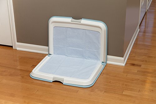 IRIS Extra Large Puppy and Dog Training Pet Pad Holder, Blue