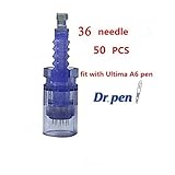50 Pcs Dr.Pen Ultima A6 Replacement Cartridges (36 Pins)