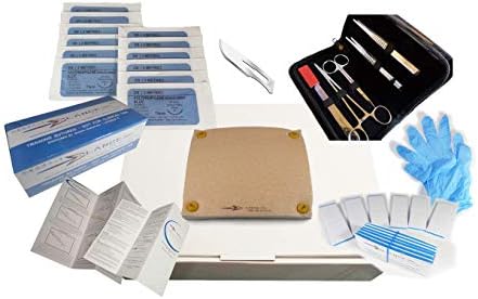 NEW RELEASE! Suture Practice Kit, Surgical training, Medical, Nursing - 32 PIECES - CUTTING EDGE DESIGN - Sigma Lance's Advantage MK II
