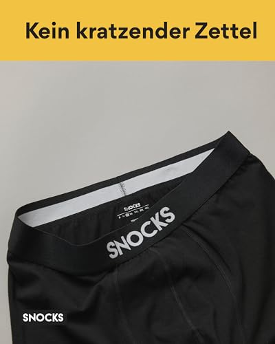 Snocks Pack of 6 Men's Underwear Soft Organic Cotton – Men's Underwear Men's Boxer Shorts Without Tag Annoying – Boxer Man Pack Boxer Briefs Men Comfortable