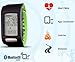 LifeTrak Move C300 24-hour Heart Rate Watch, Black/Woodland Green