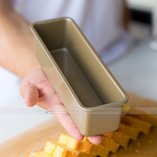 Astra Gourmet Carbon Steel Slim Pound Loaf Pan/Cake Pan with Removable