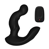Anus Vibrator, Oomph! Multi-speed Magic Wand Wireless and Rechargeable Massager Vibrator for men (Black)