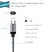 Cambond Micro USB Cable, 6.6 ft Reversible Quick Charge 2.0 A Male to Micro B Sync and Charging Cable Braided, Using for Micro USB Connecting Devices(Grey)