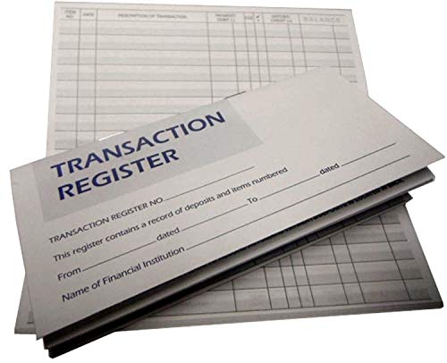 Clear Checkbook Cover Vinyl DIY Projects - Set of 5