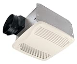 Broan-Nutone  QTXE110S  Ultra-Silent Humidity-Sensing Ventilation Fan, Exhaust Fan for Bathroom and Home, ENERGY STAR Certified, 0.7 Sones, 110 CFM