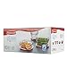 Rubbermaid Easy Find Lids Glass Food Storage and Meal Prep Containers, Set of 5 (10 Pieces Total)