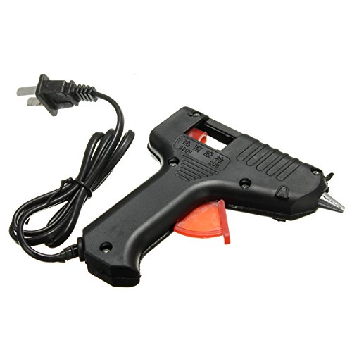 20W Hot Melt Mini Glue Gun Trigger Electric Hand Tool For Hobby Craft DIY Black