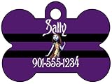 Disney Nightmare Before Christmas Sally Dog Tag Pet Id Tag Personalized w/ Name & Number