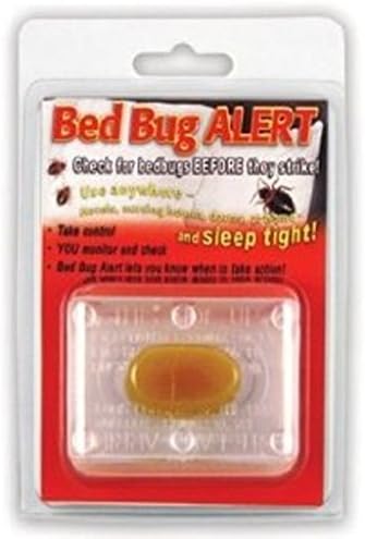 4 Bed Bug Alert Monitor Device Detection Glue Trap Test Testing Kit